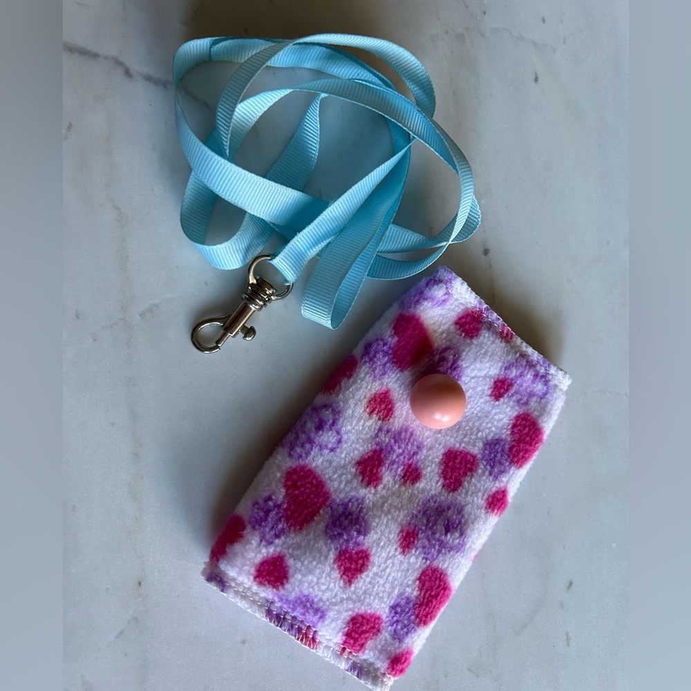 American girl Doll dog blanket, dog ball and leash